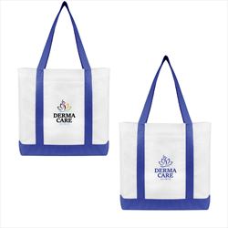 JH3034 Non-Woven Tote Bag With Trim Colors And Custom Imprint